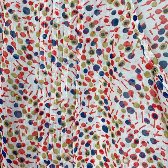 Kirra Multicolor Chiffon Blouse - Picture 4 of 5